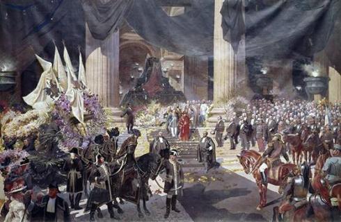 Funérailles du Président Sadi Carnot célébrées au Panthéon, le 1er juillet 1894, Georges Jules BERTRAND