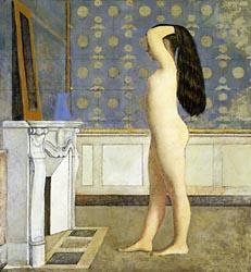 Nu devant la cheminée. 1908. Balthus