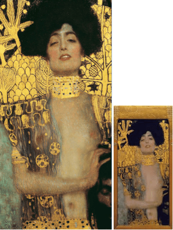  Judith, 1901. Huile sur toile, 84 x 42 cm © Belvédère, Vienne