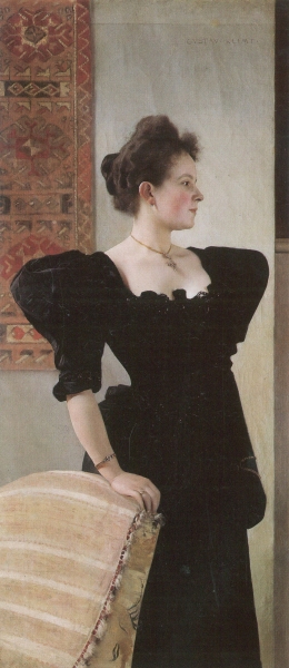 Portrait of Marie Breunig, Gustav Klimt