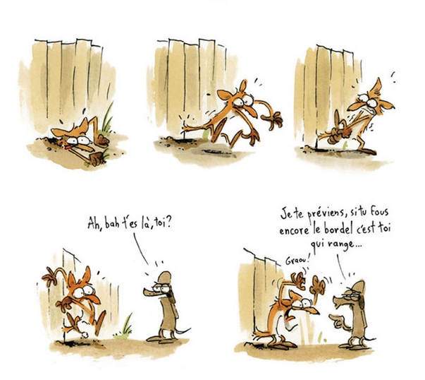 © Delcourt / RennerLe Grand méchant renard