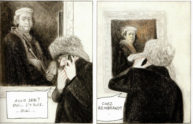 traversée du Louvre