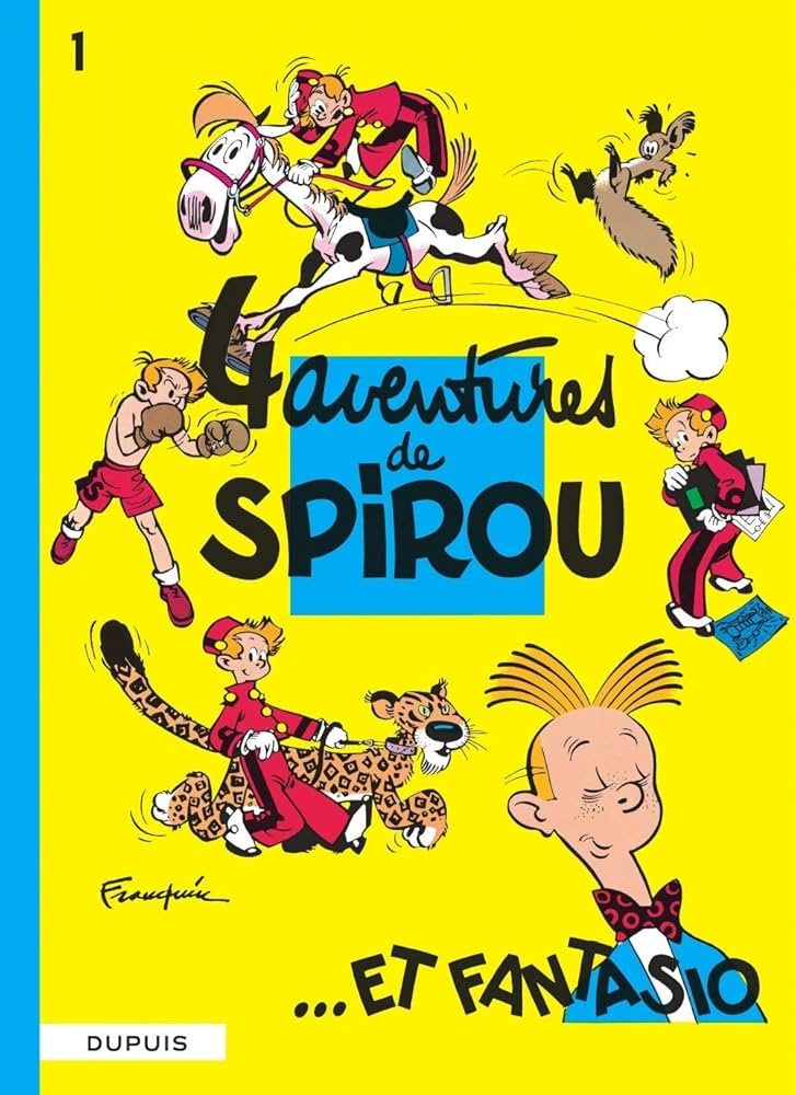4 aventures de Spirou et Fantasio – Tome 1 – André&nbsp;Franquin